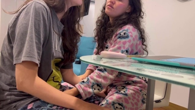 We pretend to study while we secretly touch ourselves