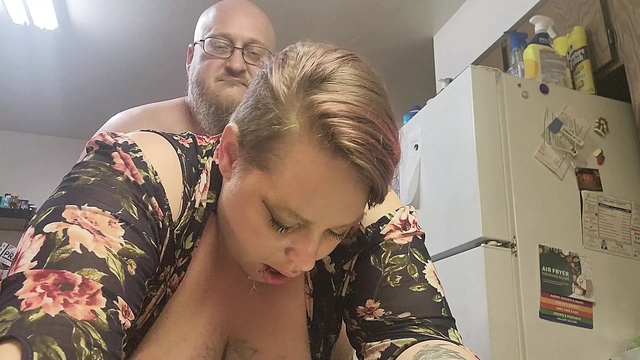 Kitchen Fuck Slut Wife