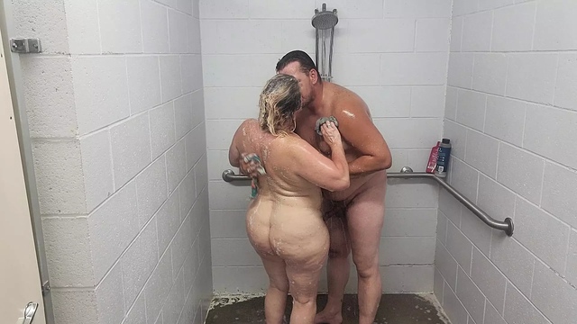 Campgrounds were quiet, so a quick shower was in order