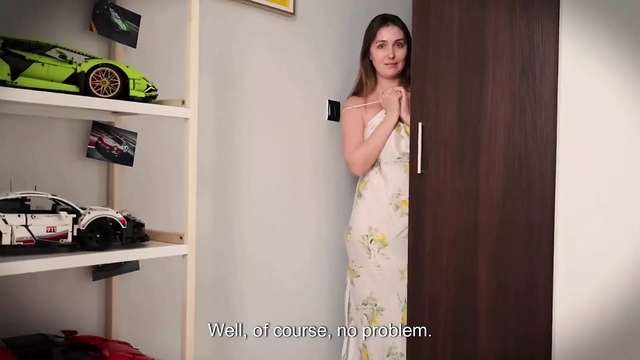 Stepmom Gets Ready for Her Anniversary & Asks Stepson to Choose the Sexiest Panties!